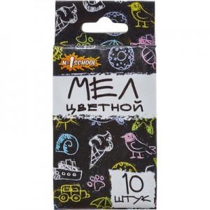 Мелки цветные 10 шт.
