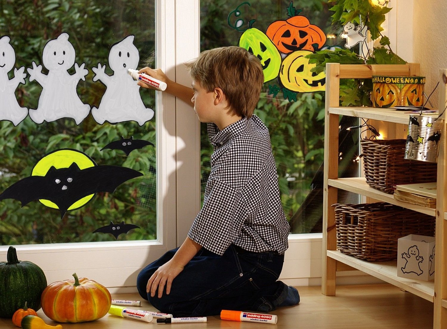 Меловые маркеры Edding